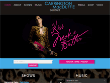 Tablet Screenshot of carringtonmacduffie.com